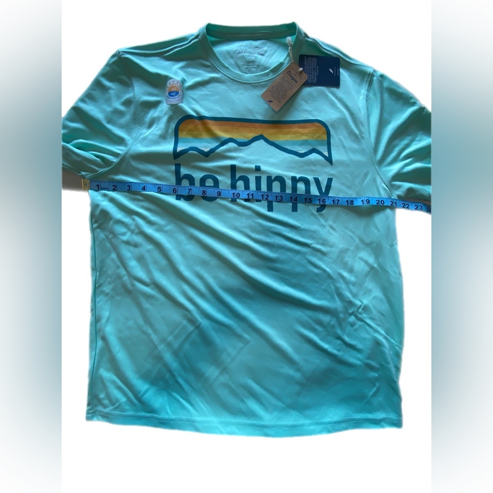 Be Hippy Mint Green 'T-Shirt large NWT - Picture 8 of 13
